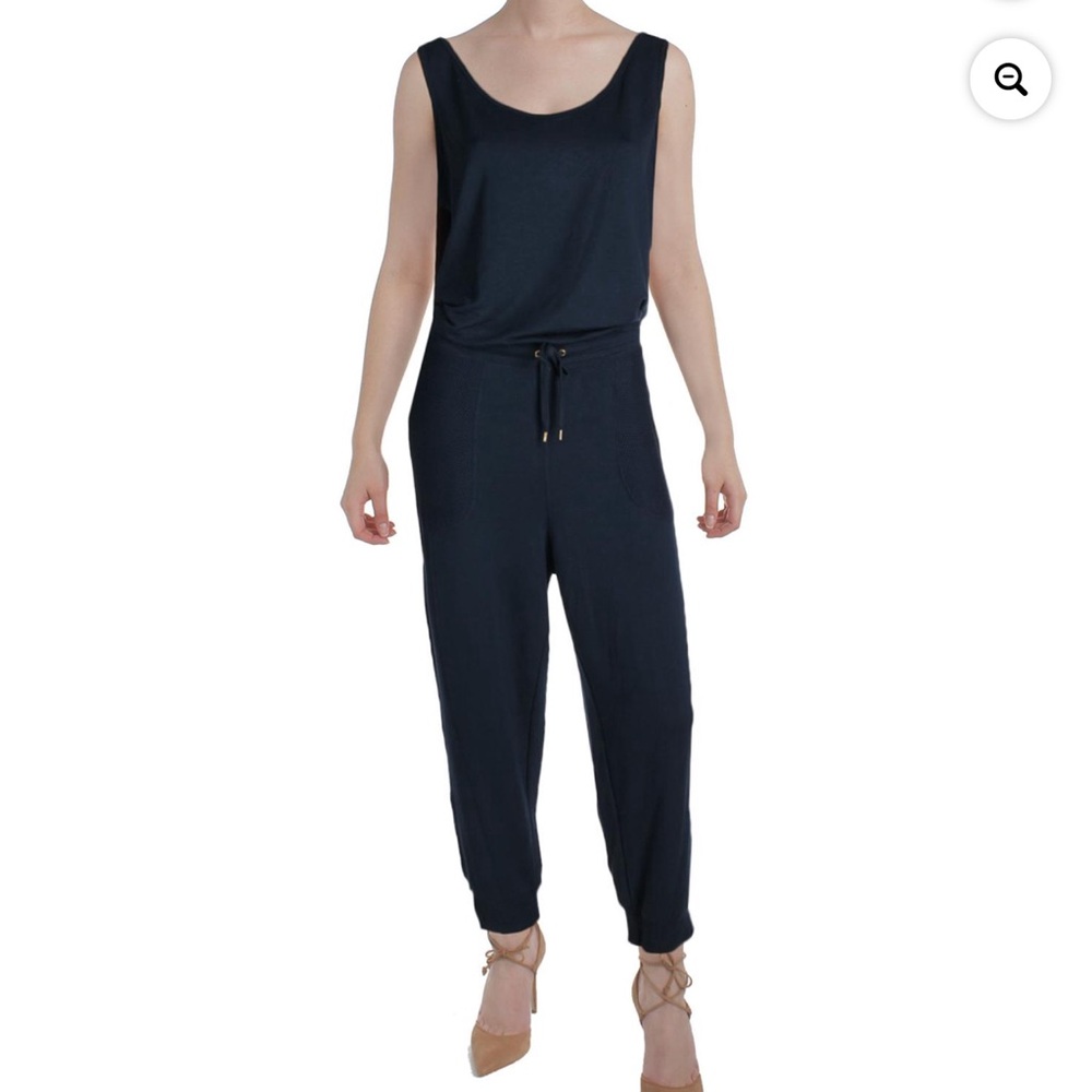 Ralph Lauren Black Jersey Jumpsuit size Large